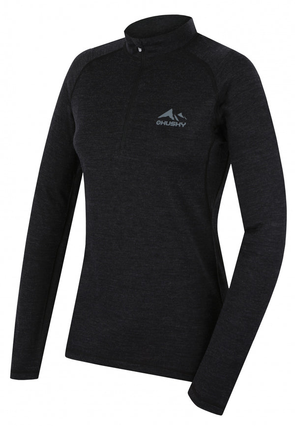 Merino-Thermounterwäsche T-Shirt Merow Zip L