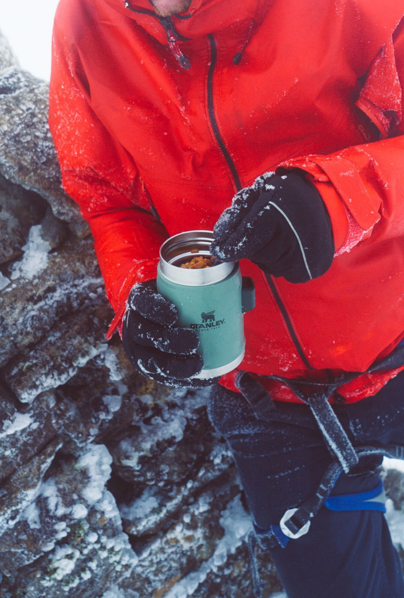 Thermosflasche mit Löffel/Gabel Essset