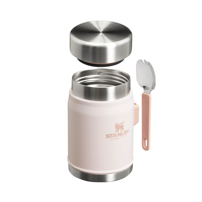 Thermosflasche mit Löffel/Gabel Essset