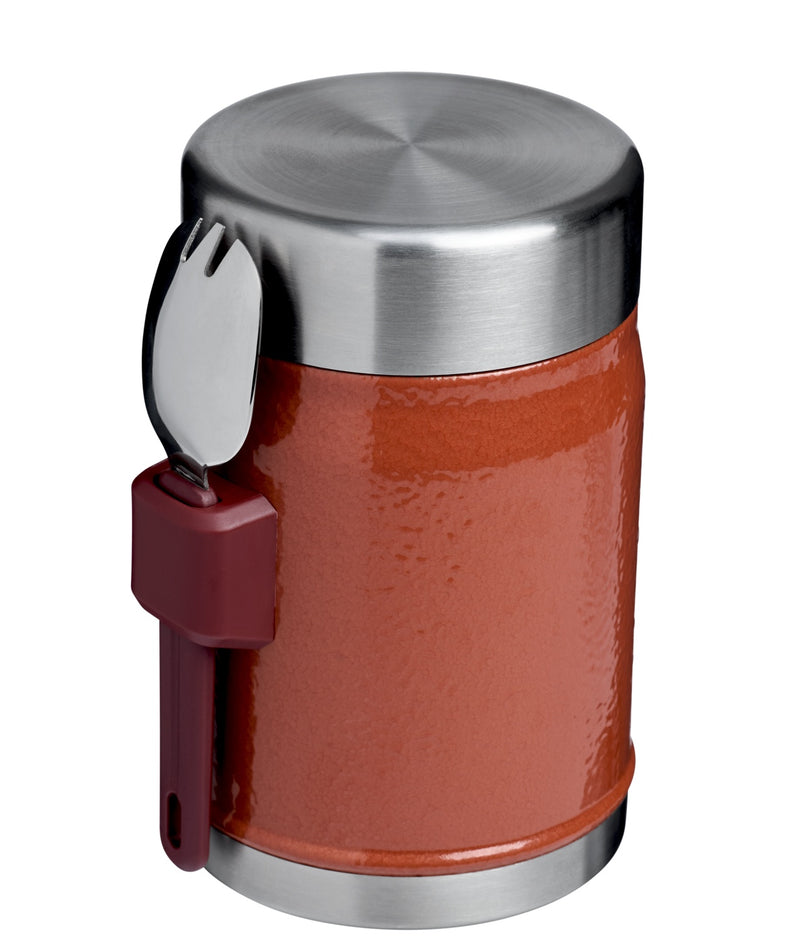 Thermosflasche mit Löffel/Gabel Essset