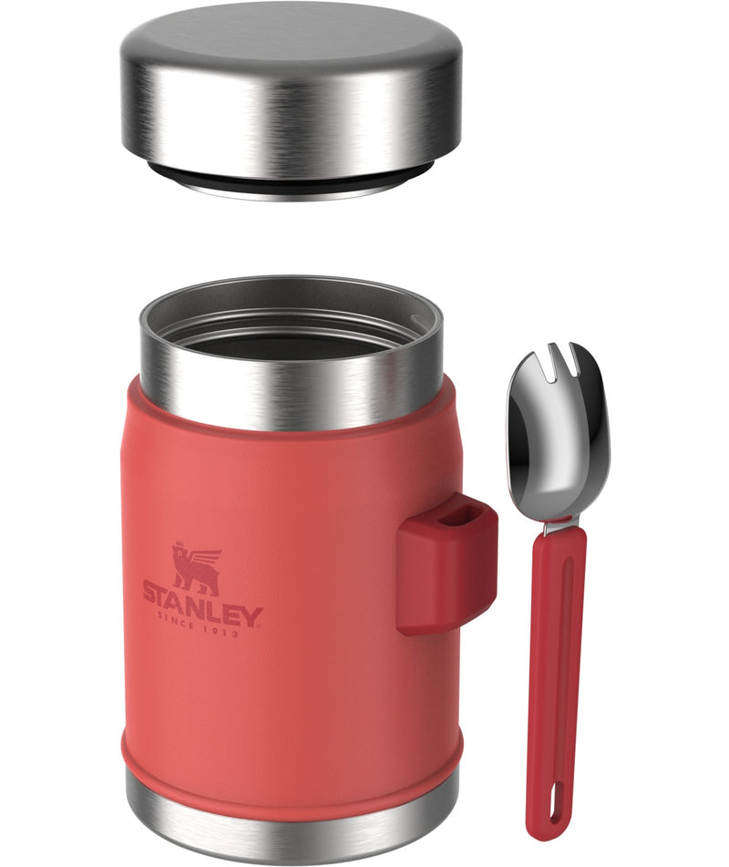 Thermosflasche mit Löffel/Gabel Essset