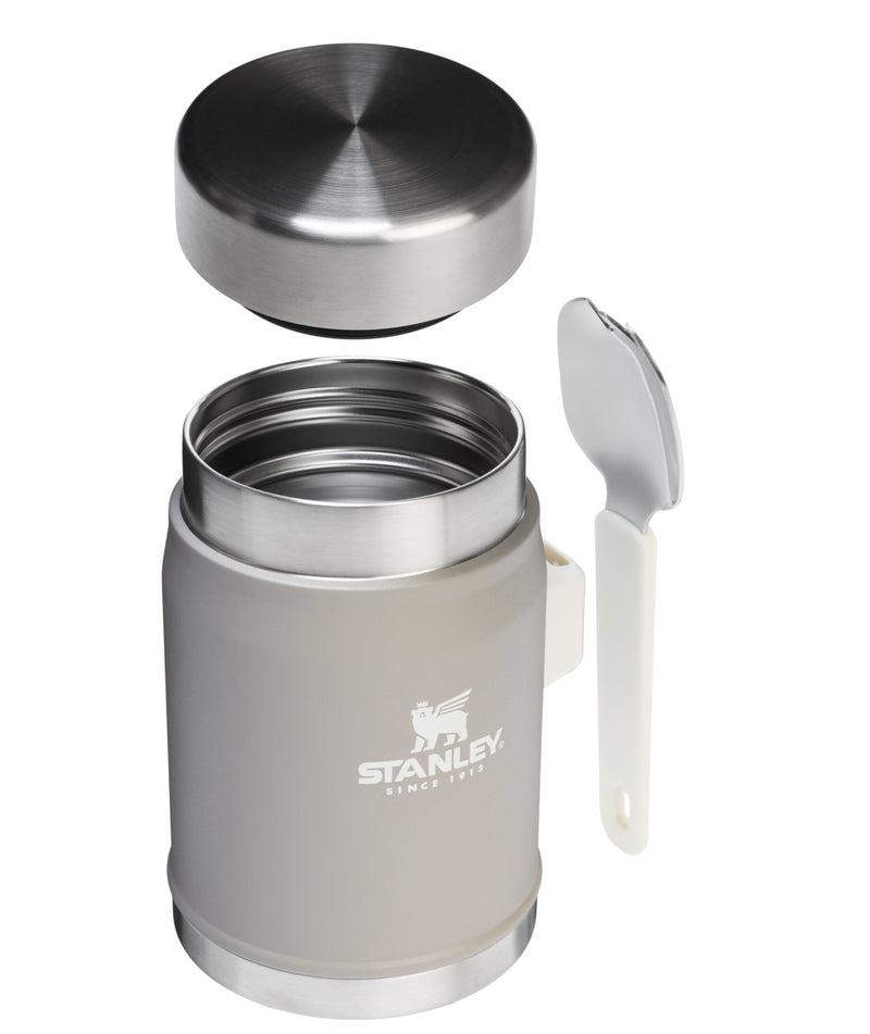 Thermosflasche mit Löffel/Gabel Essset