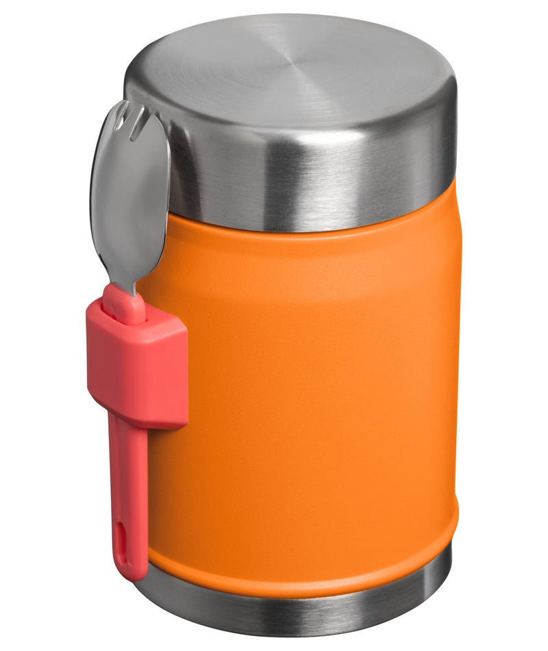 Thermosflasche mit Löffel/Gabel Essset