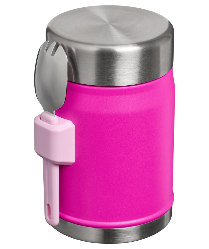 Thermosflasche mit Löffel/Gabel Essset