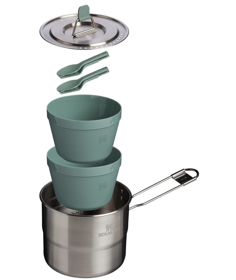 Kochtopf Adventure kompaktes Kochset für zwei Personen 1l