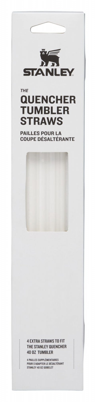 TUMBLER ICEFLOW Strohhalme – Ersatztrinkhalme 4 Stück klar