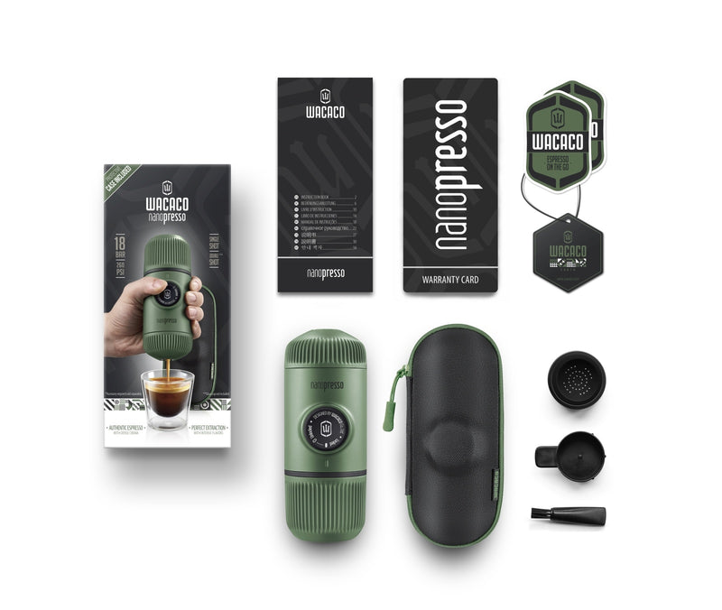 Kaffeemaschine Nanopresso + Etui