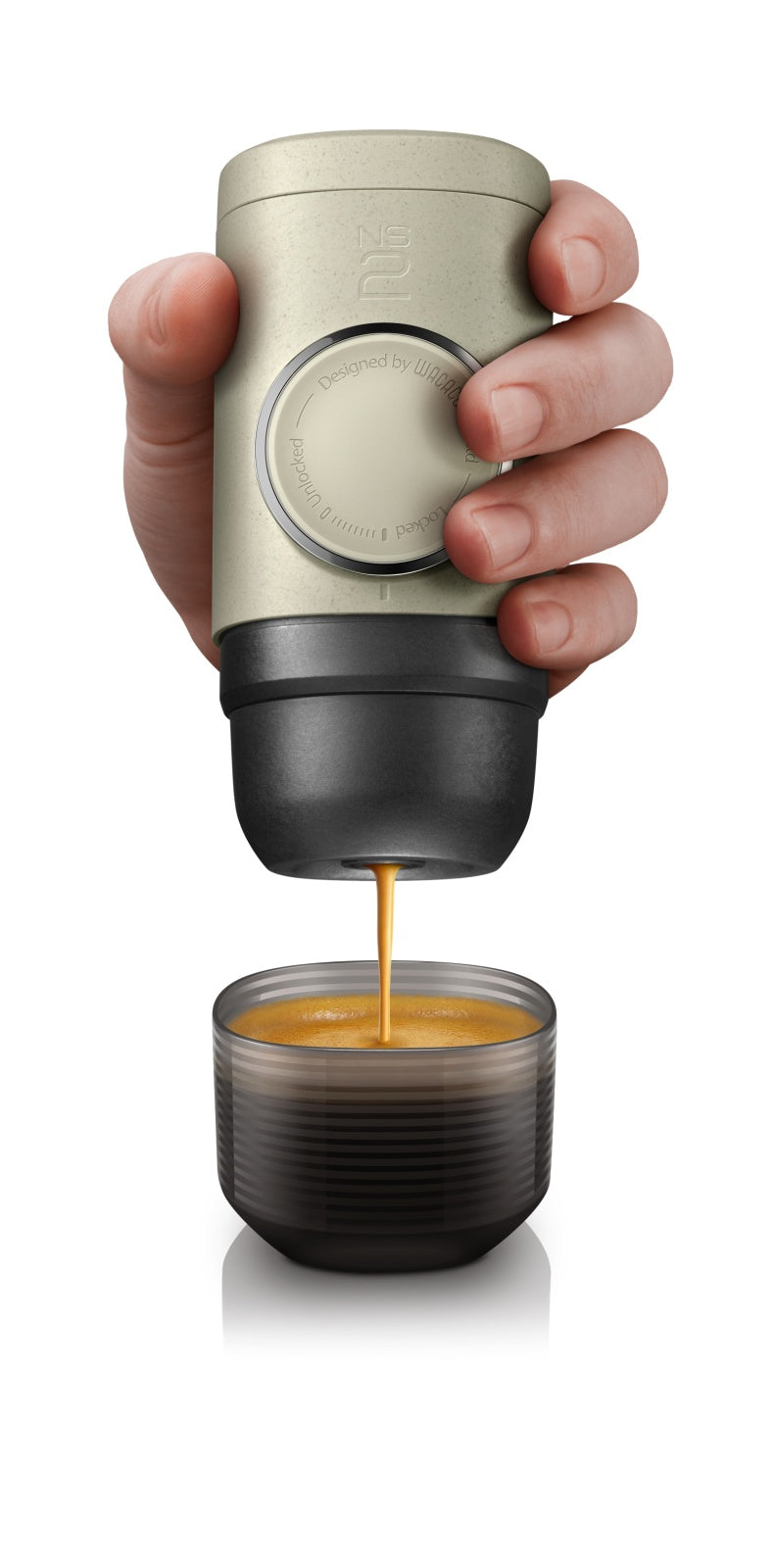 Kaffeemaschine Minipresso für Nespresso-Kapseln