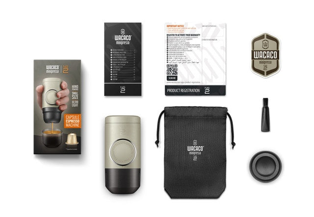 Kaffeemaschine Minipresso für Nespresso-Kapseln