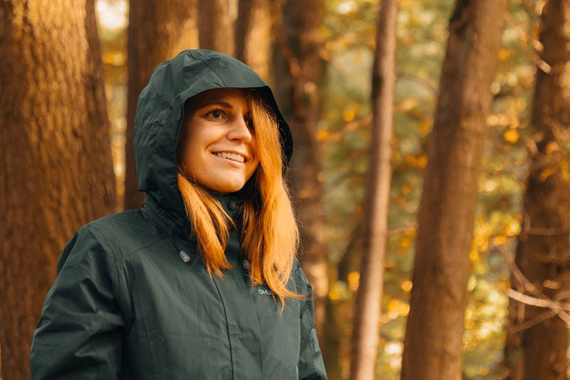 Hardshell-Mantel für Damen Nut L