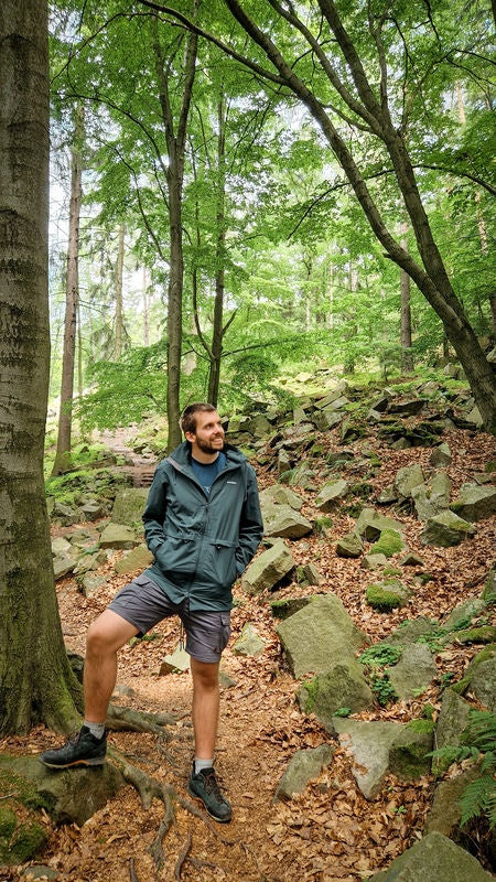 Hardshell-Mantel für Herren Nevr M