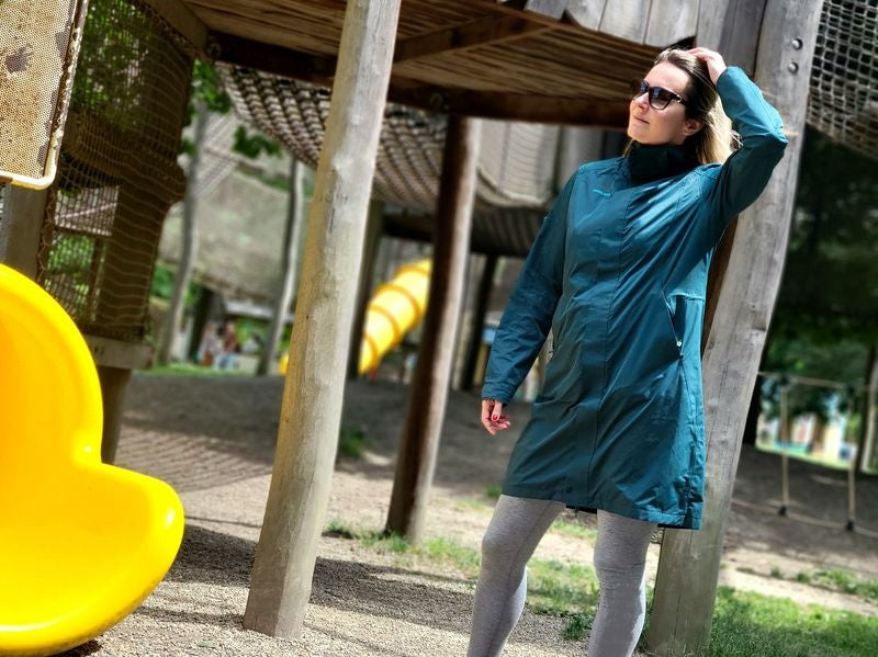 Hardshell-Mantel für Damen Nut L