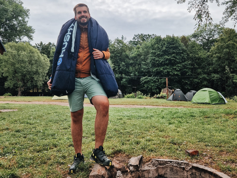 Ultraleichter 3-Jahreszeiten-Schlafsack Mantilla