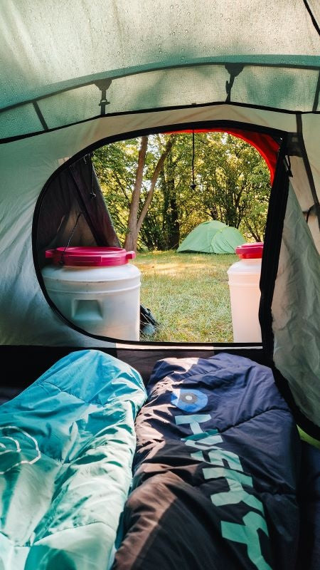 Ultraleichter 3-Jahreszeiten-Schlafsack Mantilla