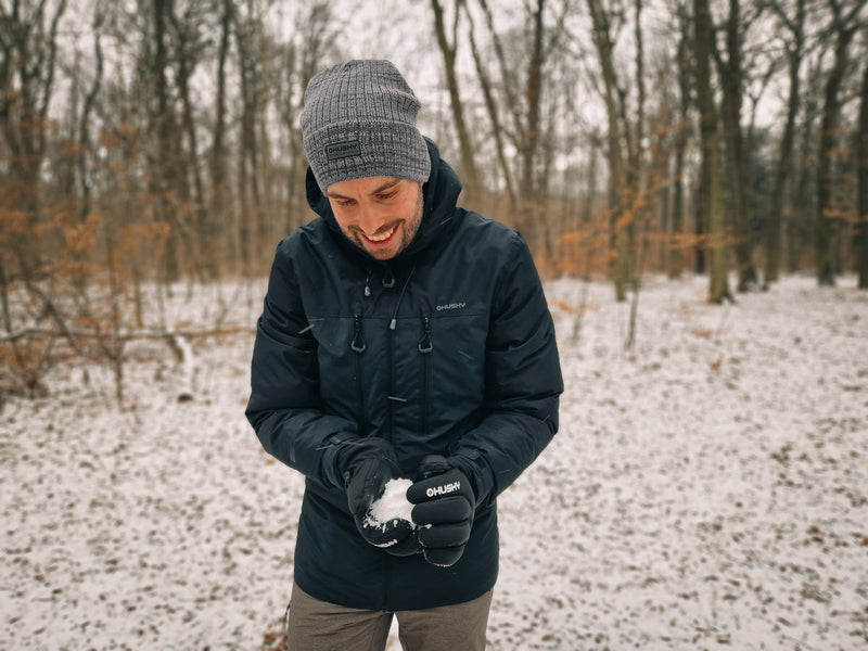 Gefütterte Winterjacke für Herren Nebet M