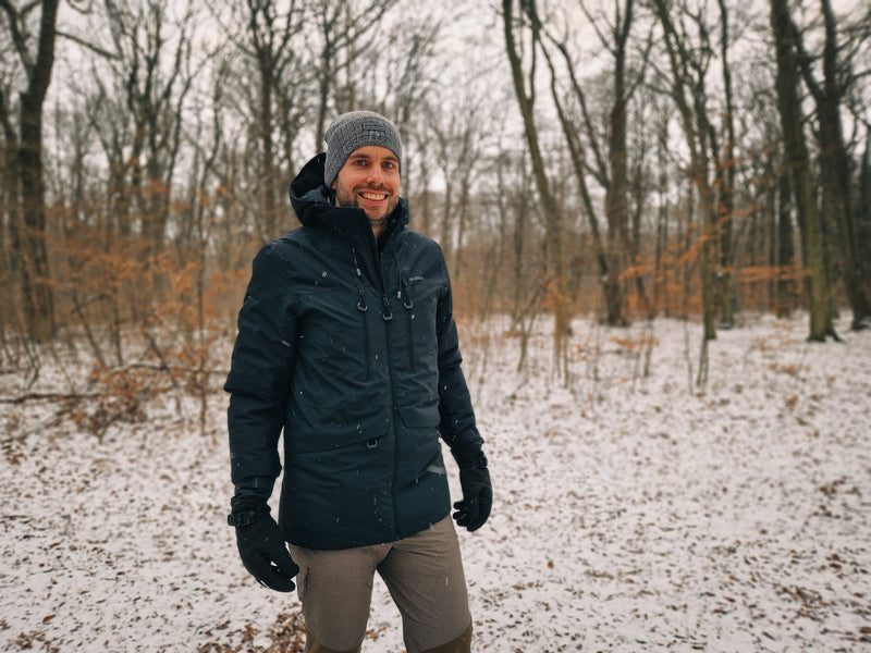 Gefütterte Winterjacke für Herren Nebet M