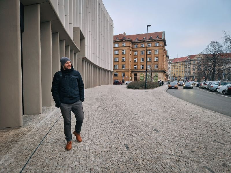 Gefütterte Winterjacke für Herren Nebet M