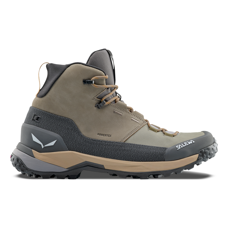 Herren-Trekkingschuhe Puez Leather mid PTX