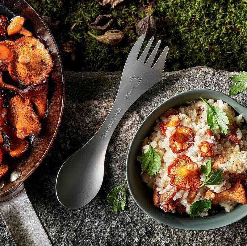 Reisebesteck Spork Titanium