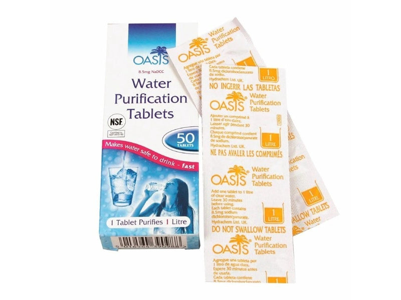 Accessoires Tabletten zur Wasserreinigung