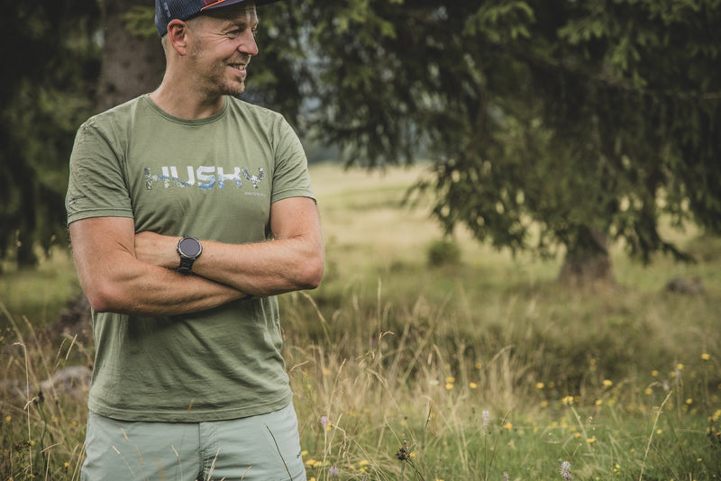 Herren T-Shirt aus Baumwolle Tee Wild M