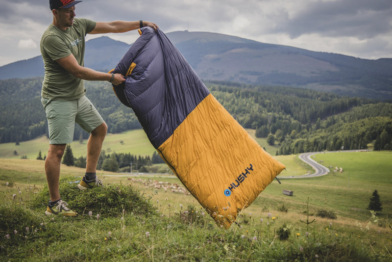Daunen-Winterschlafsack Drafy