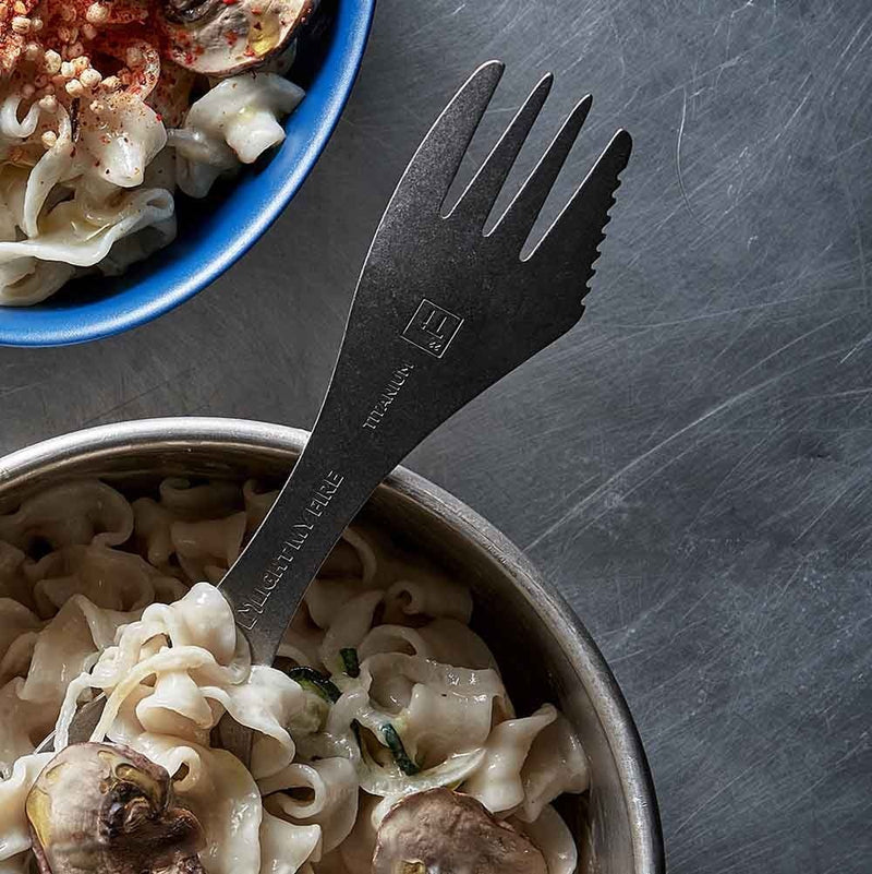 Reisebesteck Spork Titanium
