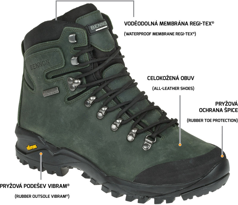 Unisex-Trekkingschuhe BENNON Terenno high