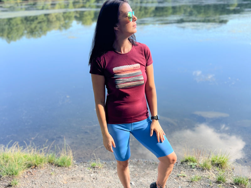 Damen-T-Shirt aus Baumwolle Tee-Vane L