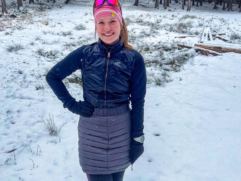 Daunenrock für Damen Frozy L