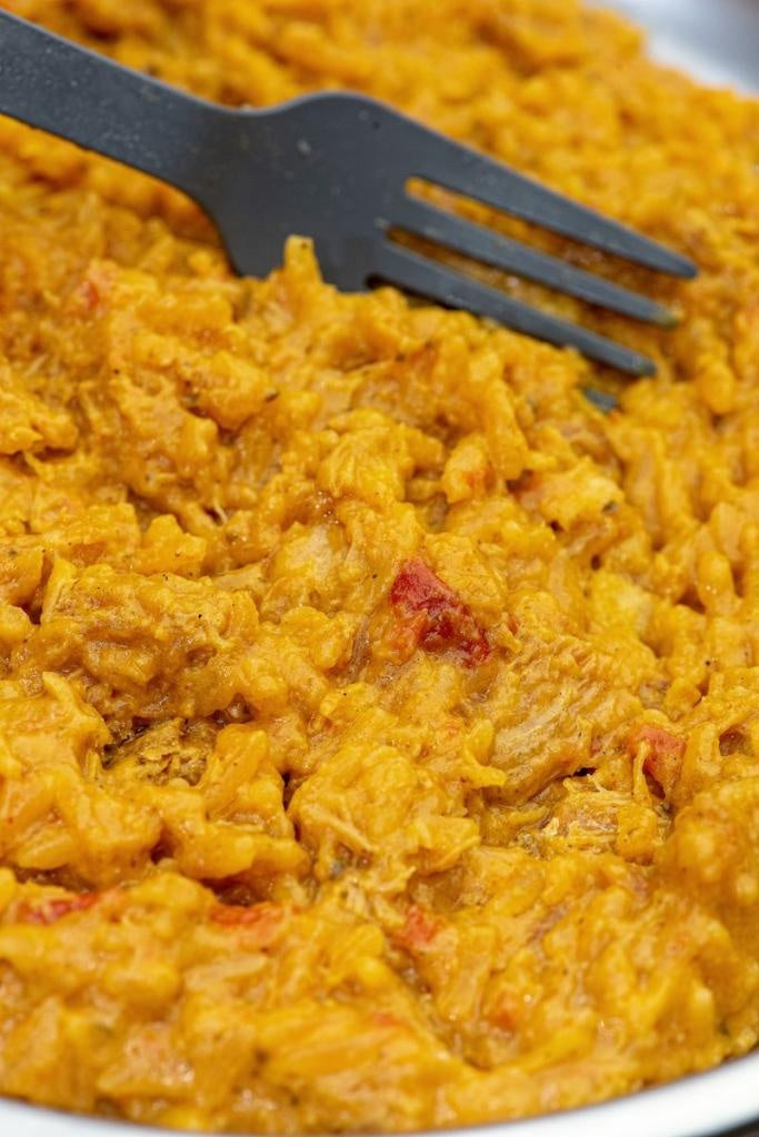 Gefriergetrocknete Nahrung Hähnchen Tikka mit Reis