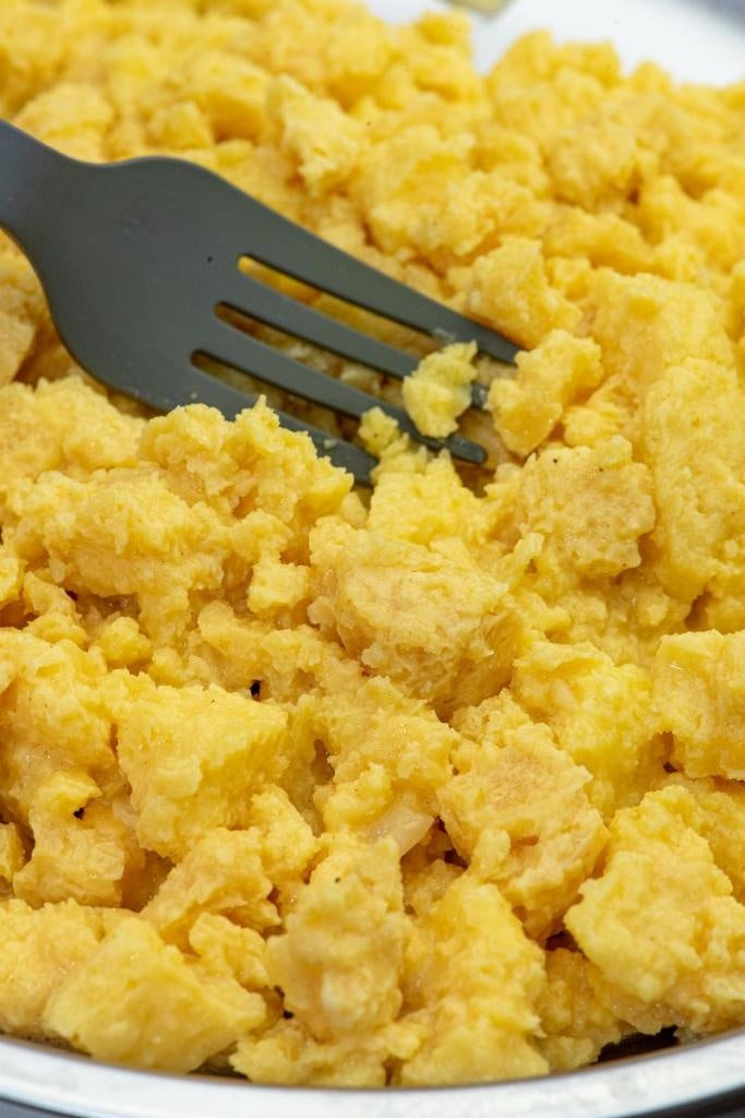 Gefriergetrocknete Nahrung Rührei mit Käse