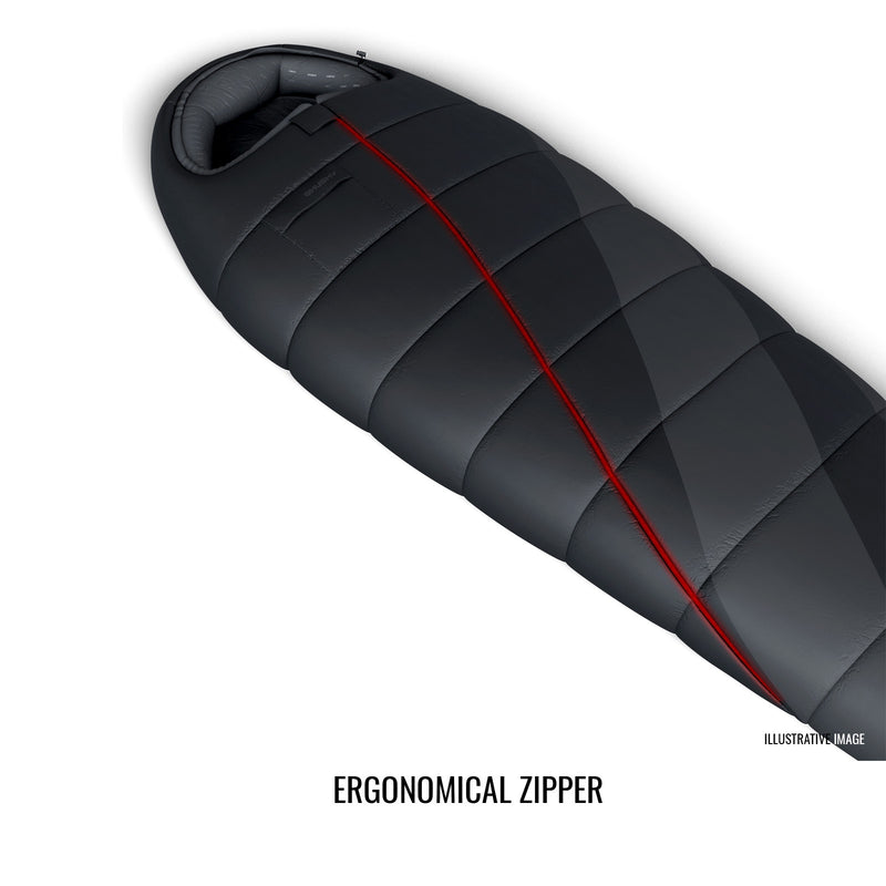 Synthetischer 3-Jahreszeiten-Schlafsack Espace -5 °C