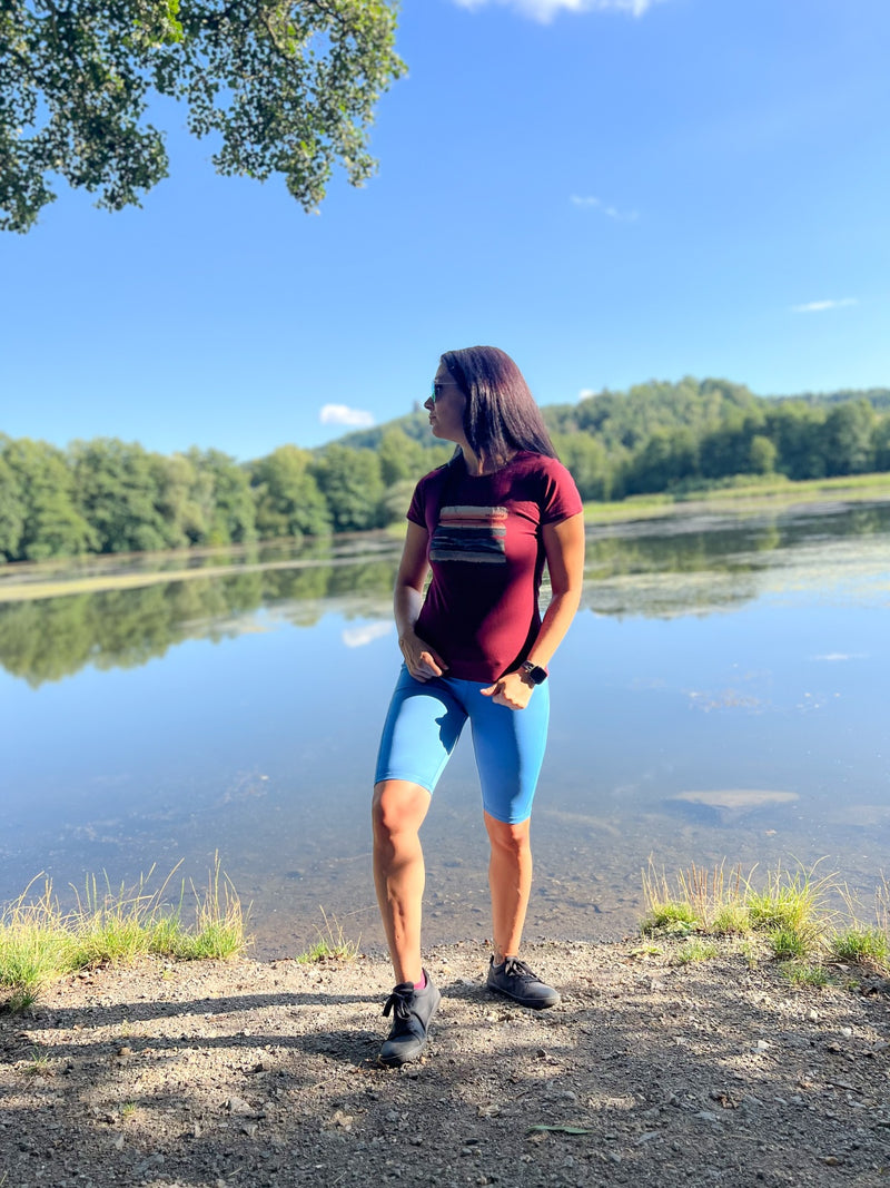 Damen-T-Shirt aus Baumwolle Tee-Vane L