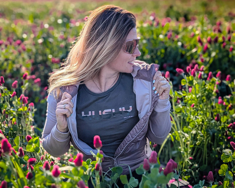 Damen-T-Shirt aus Baumwolle Tee Wild L
