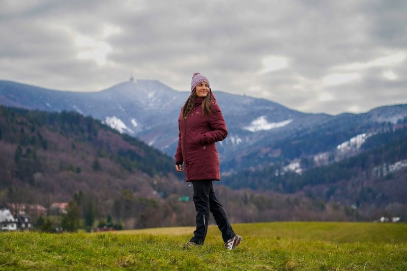 Gefütterter Hardshell-Mantel für Damen Naveli L