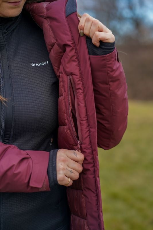 Gefütterter Hardshell-Mantel für Damen Naveli L