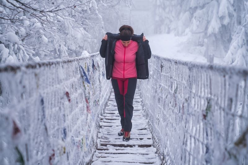 Gefütterte Winterjacke für Damen Norel L