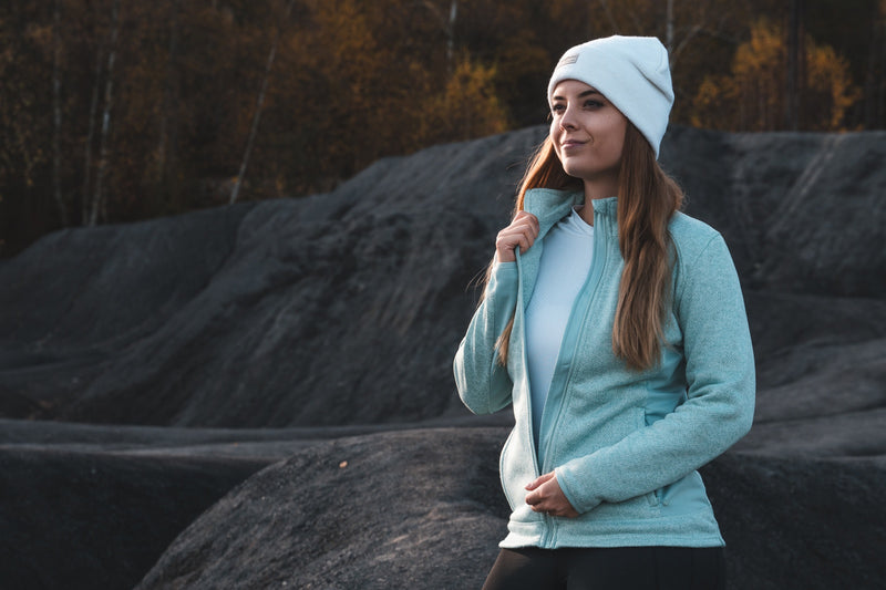 Fleecepullover für Damen mit Reißverschluss Alan L