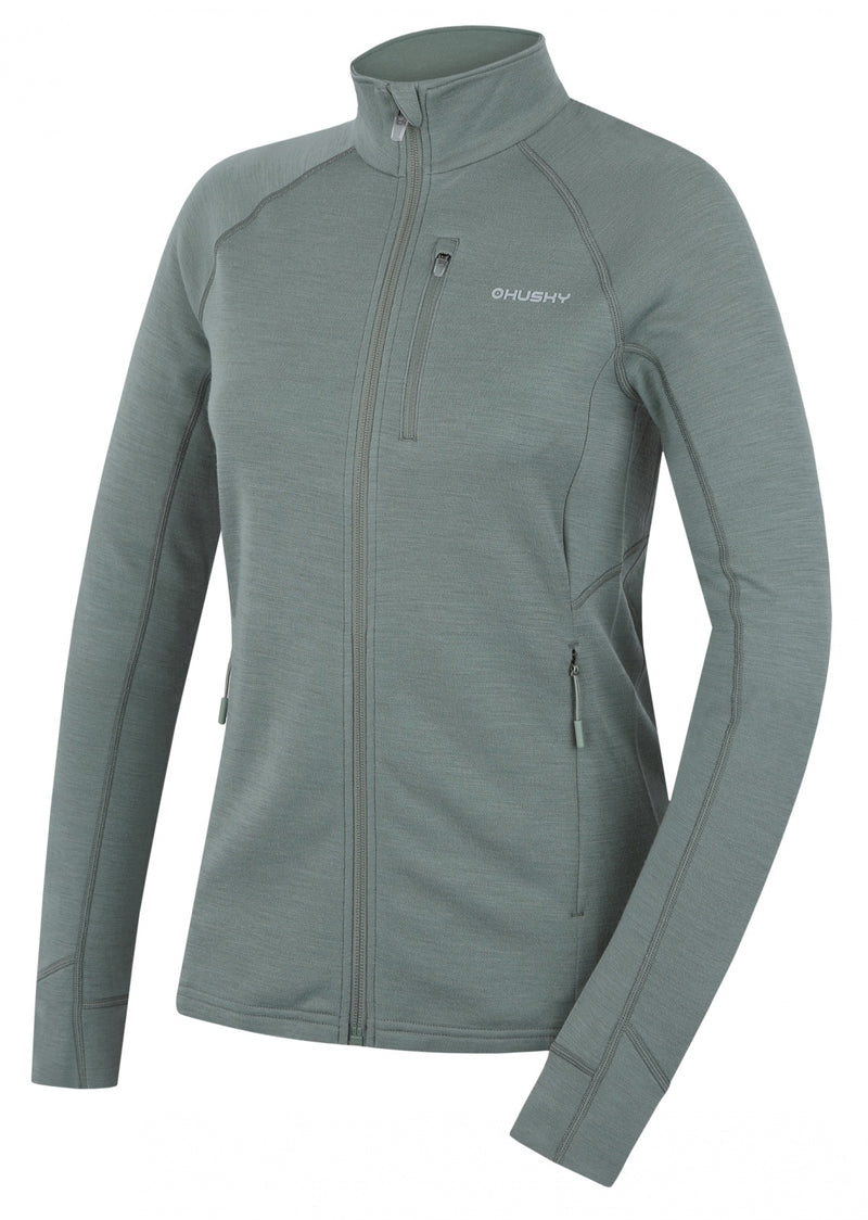 Damen-Merinowoll-Fleecejacke Alou L