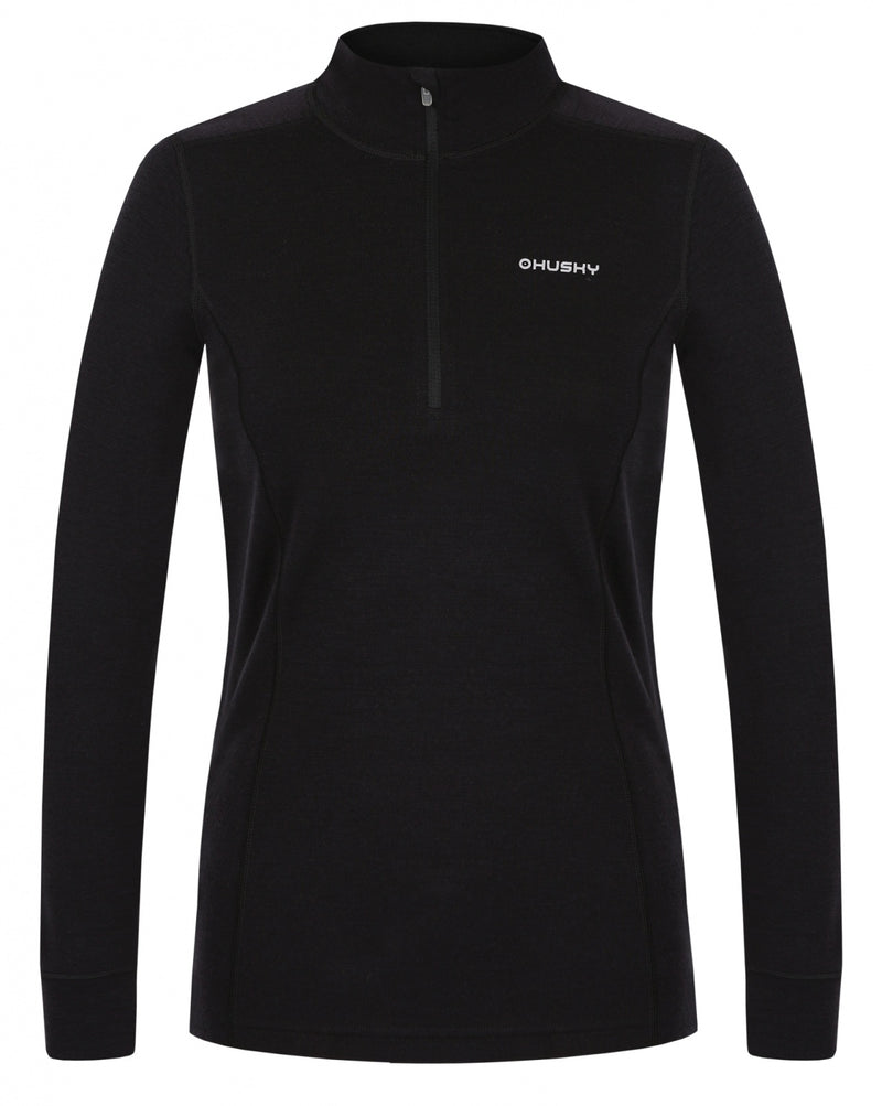 Damen Merino Pullover Aron Zip L