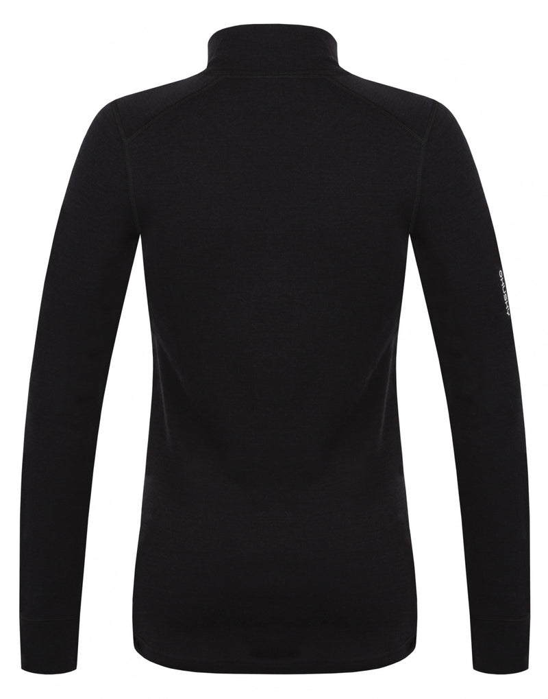 Damen Merino Pullover Aron Zip L