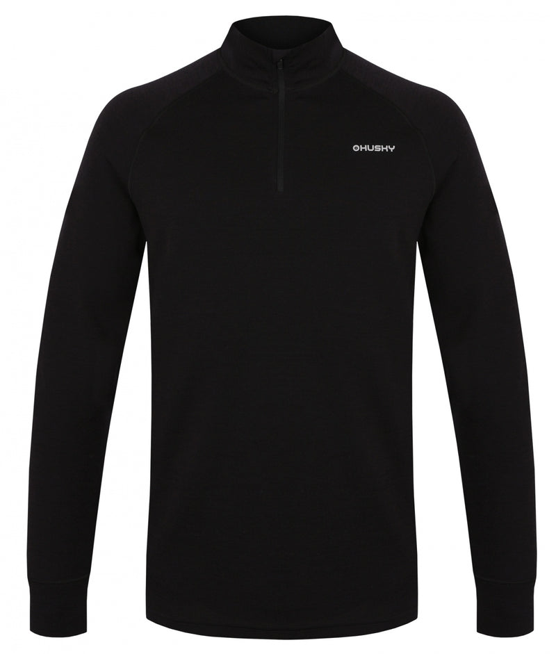 Herren Merino Pullover Aron Zip M