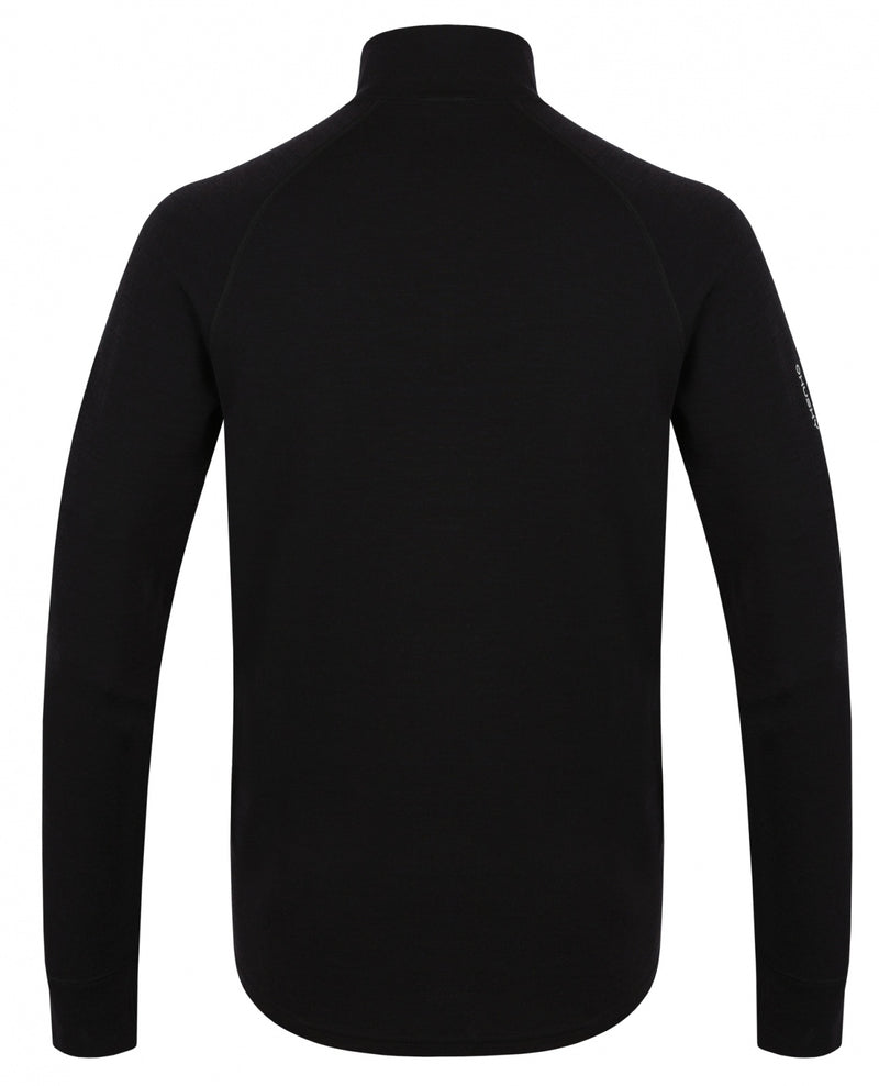 Herren Merino Pullover Aron Zip M