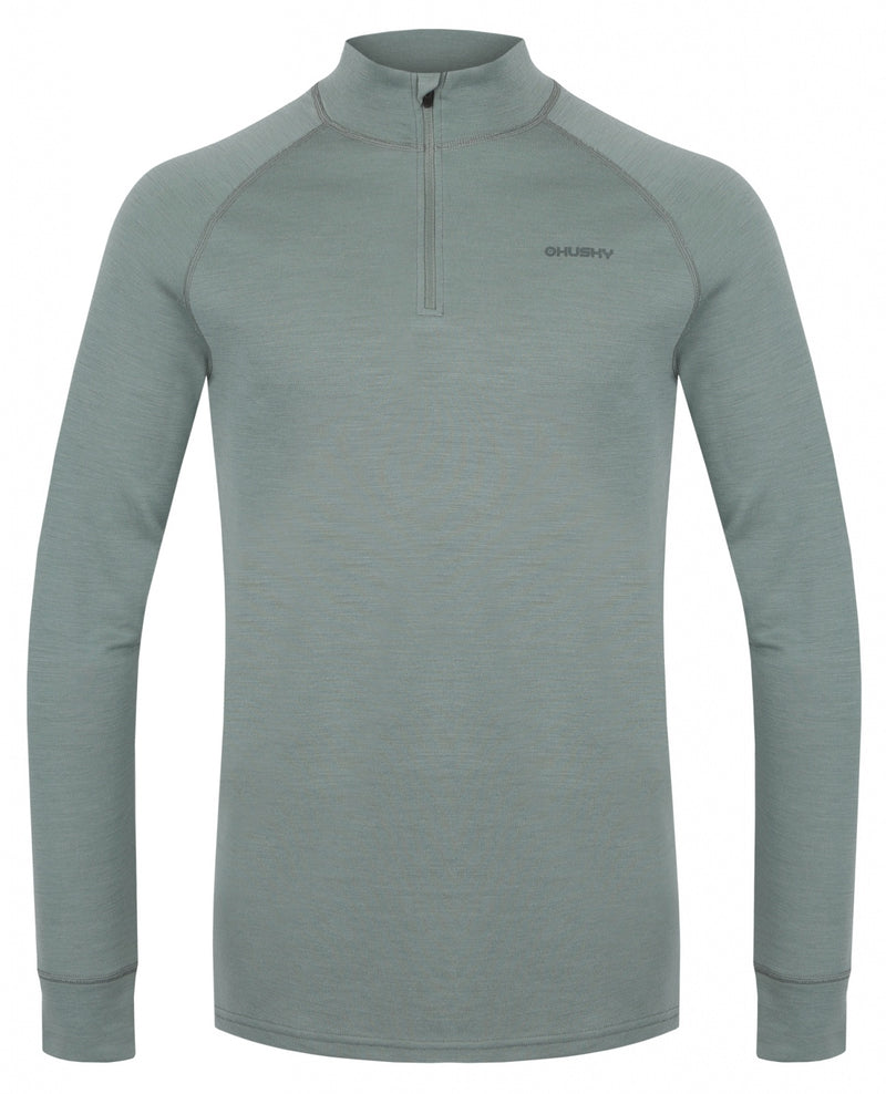 Herren Merino Pullover Aron Zip M