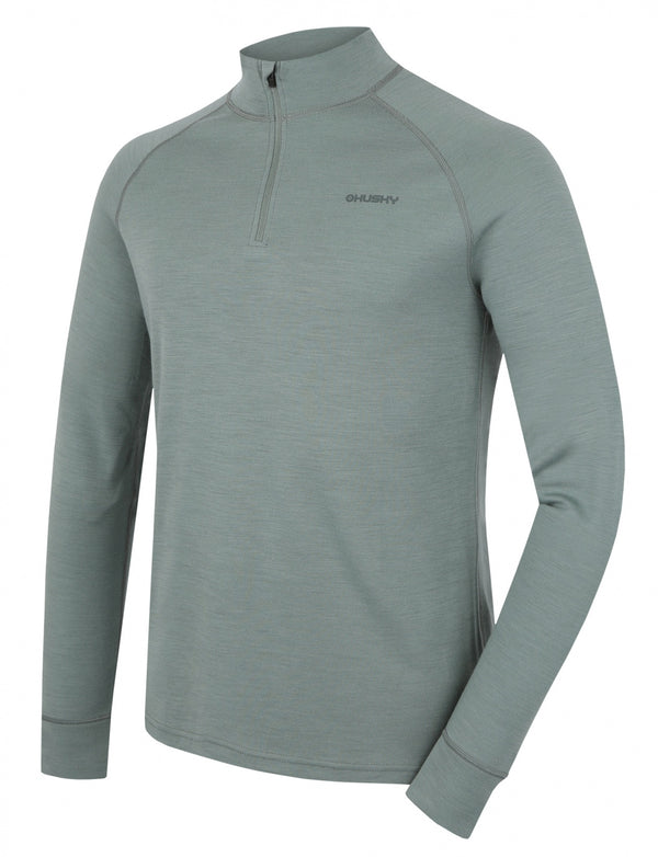 Herren Merino Pullover Aron Zip M