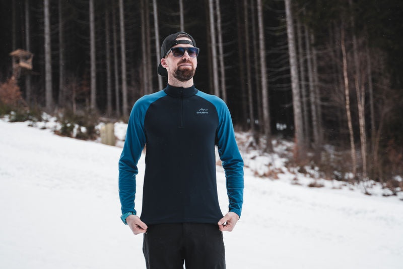 Thermounterwäsche Active Winter T-Shirt Tromi zip M