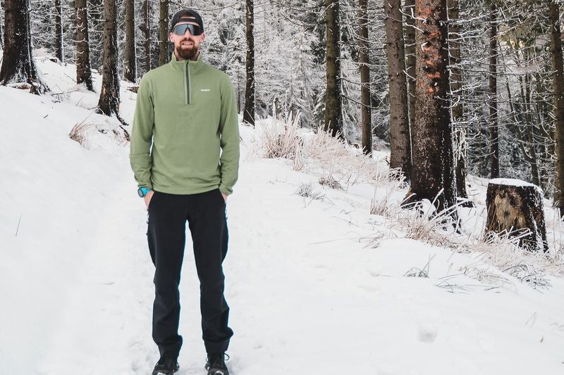 Herren-Sweatshirt mit Rollkragen Artic M