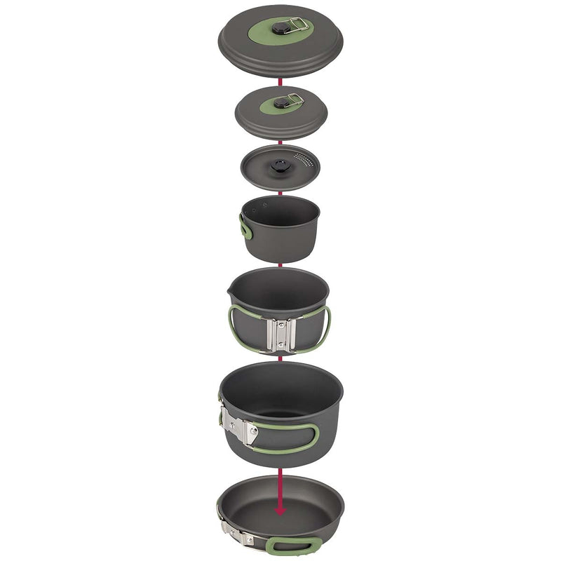 Geschirrset Pfannenset – Explorer – 4-teilig