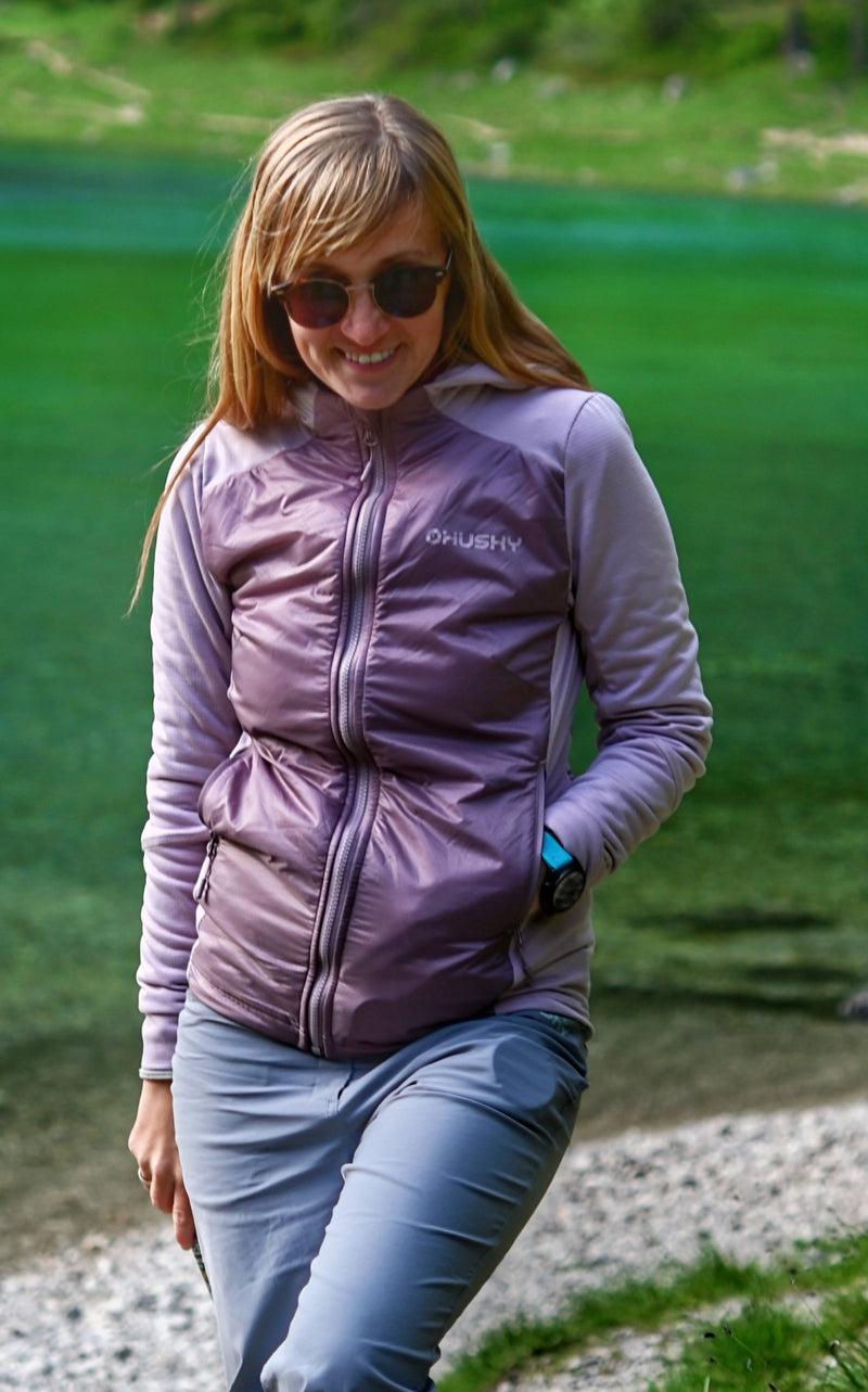 Damen-Sweatshirt mit Reißverschluss Any L
